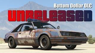 GTA V Online All 21 cars of Bottom Dollar DLC with customisation  All Released & Unreleased Cars