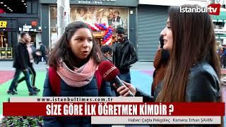 Size göre ilk öğretmen kimdir ?