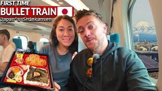 Riding the BULLET TRAIN for the First Time in Japan Shinkansen & Bento Lunch Experience