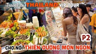 THAILAND TRAVEL TO BANGKOK PATTAYA VIP TOUR Part 2  Street Food Paradise Icon Siam Shopping Center