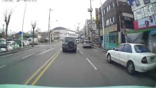 Jaywalking children traffic accidents in South Korea.