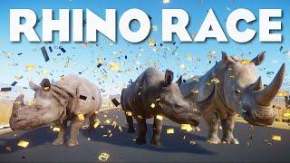 Rhino Speed Challenge Planet Zoo