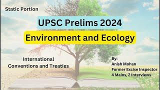 Environment and Ecology  International Conventions  Score 100+