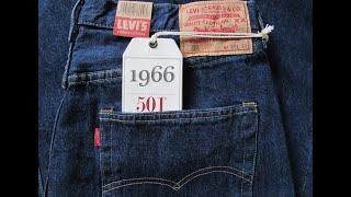 Levis 501 1966 LVC Levis Vintage Clothing обзор модели.