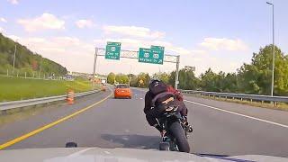 Craziest Motorcycle Police Chases Caught on Dashcam