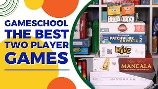 The BEST Two Player Games  Gameschooling with 2 Players