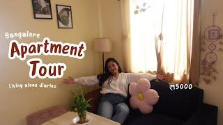 My 15000Rs 1BHK Bangalore Apartment Tour Rental