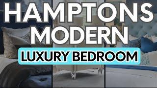 Modern Hamptons Style  Step-By-Step Guide For A Luxury Bedroom Interior Design EP 3