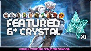 Quick 6 star featured & basic crystal opening - MCOC