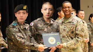 Tehyung Presents Award To Jungkook In Highlights Of Awards Summit