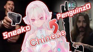 Chinese Vtuber React To YouTube  Penguinz0：Gun Drama？？