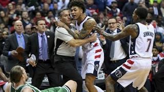 Washington Wizards vs Boston Celtics - BEEF HIGHLIGHTS -  ECSF Game 3  8 Techs & 3 Ejections