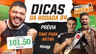 CARTOLA FC 2024 - DICAS RODADA 4 - PREVIA RODADA 4.