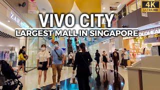 Exploring the Largest Mall in Singapore - VIVO CITY  Walking Tour 4K Singapore - June 2022