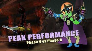 Peak Performance  Phase 4 vs Phase 5