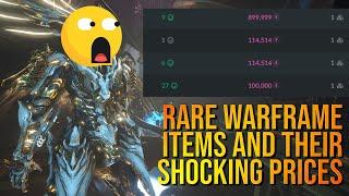 These Warframe ITEM PRICES will make you question your platinum farming method in the game