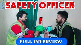 Safety Officer Interview Questions  कौन कौन से Topic से पूछे जाते है  HSE Officer Interview Ques..