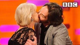 Paul Rudd kisses Dame Helen Mirren  The Graham Norton Show - BBC