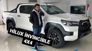 YENİ ARACIM TOYOTA HİLUX İNVİNCİBLE 0 KM 