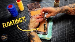 Do THIS Simple Hack to Make Leather Pockets FLOAT Perfectly STRAIGHT