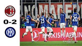 Hasil AC MILAN vs INTER - Hasil Liga Champions Tadi Malam - Hasil Semi Final Liga Champions Leg 1