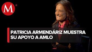 Me enamoré del proyecto de AMLO por aliviar desigualdad Patricia Armendáriz