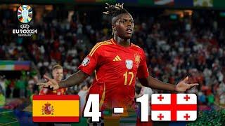 GOLEADA de ESPAÑA vs GEORGIA 4-1  Análisis del Partido EUROCOPA 2024