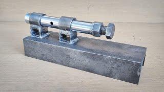 a tool discovery that is rarely known by welders  Homemade vise