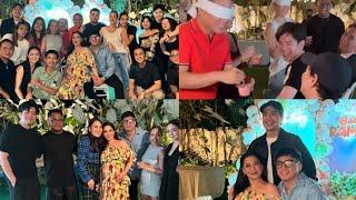 John lloyd Sarah Lahbati Joshua Garcia at Pooh Dumalo sa Baby Shower ni Baby Ramba