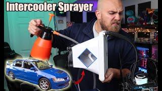 I Took My EVO 8s INTERCOOLER SPRAYER And Put It In My PC