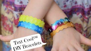 Text Cool™ DIY Bracelets