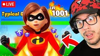 LIVE - Today I get MAX LEVEL 1001 in FORTNITE