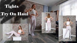 Jasmine High - Tights  Try on haul  Behind the scenes