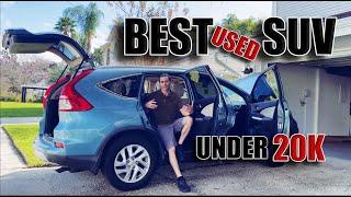 BEST Used SUV for under 20k  Honda CRV 2012 -2016 4th Gen. review flaws pros cons & features