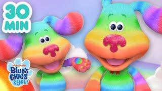 30 MINUTOS de Músicas e Aventuras com Rainbow Puppy   Pistas de Blue e Você