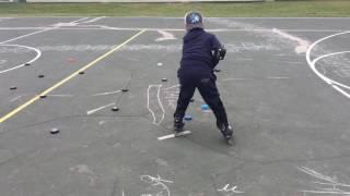 Недетский хоккей Легкий дриблинг Даня 8 лет