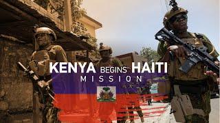 Talk Africa Kenya begins Haiti mission