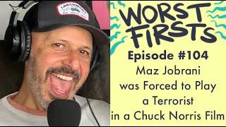 Maz Jobrani Played a Terrorist in a Chuck Norris Movie  Worst Firsts Podcast with Brittany Furlan