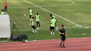 BLACK STARS 2ND TRAINING SESSION IN KUMASI AHEAD OF CAR MATCH 