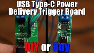 USB Type-C Power Delivery Trigger Board  DIY or Buy