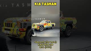 The Kia Tasman is the Brands First Truck Gas for Now EV Expected