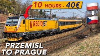 Regiojet Sleeper train - Whats like to travel between Poland and Czechia with Regiojet