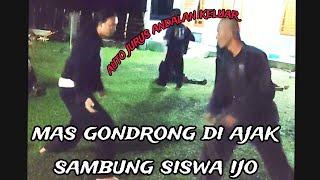 Mas Gondrong di Ajak Sambung Siswa ijo #psht