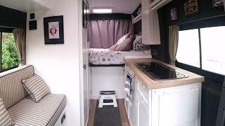 NEW & UPDATED VAN TOUR Self build Citroen Relay Campervan Conversion Tour