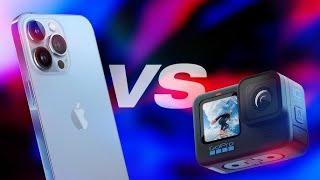 Iphone 13 vs GoPro Hero10 Black   Video 4K