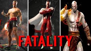 Mortal Kombat All Guest Character Fatalities 2008-2023