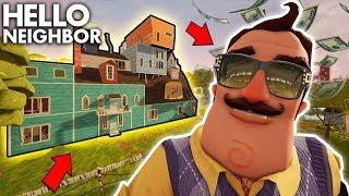 Rich Neighbor Buys A FANCY MANSION  Hello Neighbor Gameplay Mods