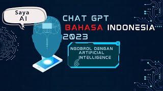 Cara menggunakan chat GPT bahasa Indonesia