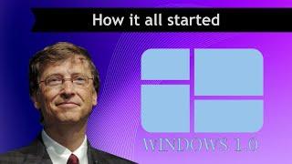 Windows 1   How it all started   Part 1 Retrospective