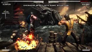 Mortal Kombat X - Scorpion Combos Ninjutsu Hellfire And Inferno 1080p 60fps